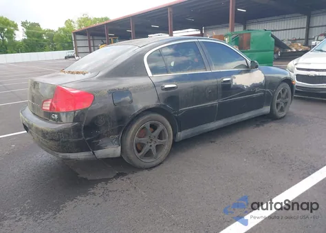 2003 Infiniti G35 Luxury Leather from USA, damaged, VIN JNKCV51E43M302425